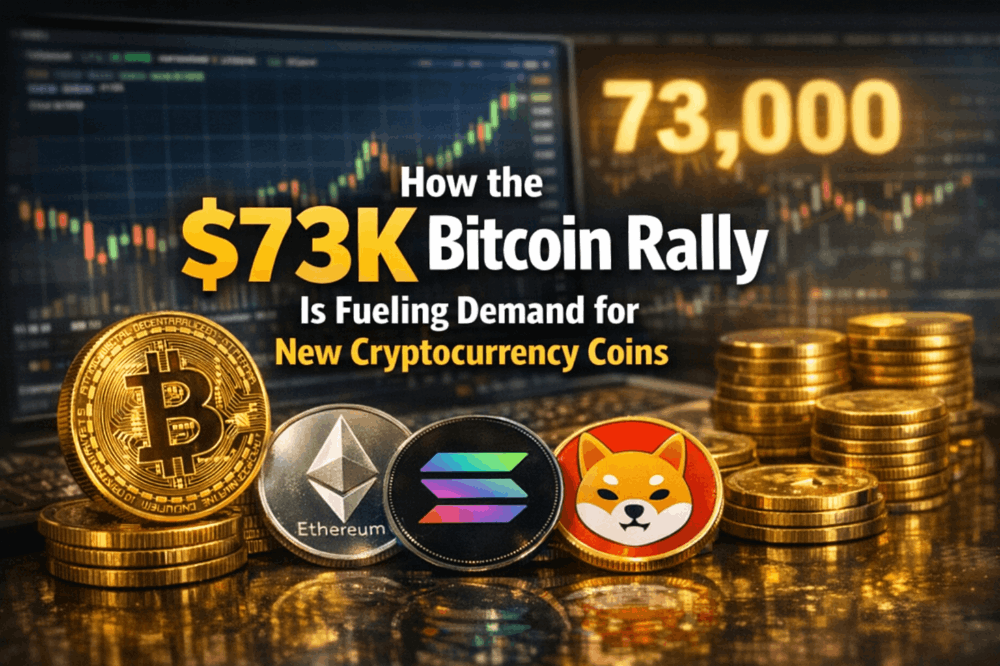 How the $73K Bitcoin Rally Is Fueling Demand for New Cryptocurrency Coins