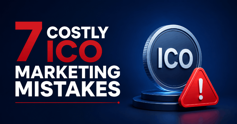 7 Costly ICO Marketing Mistakes That Can Drain Your Token Sale Budget