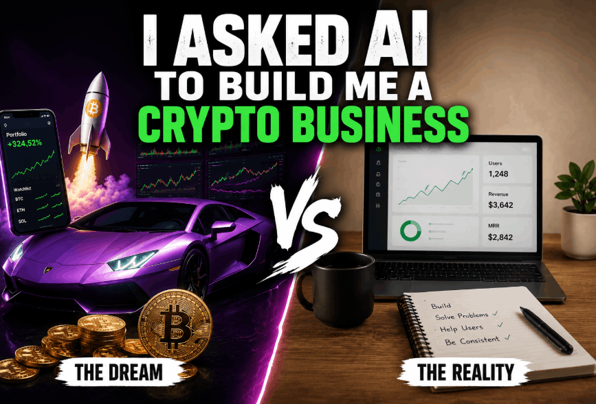 Buildung a crypto business with the help of AI