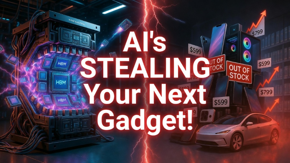 How Data Centers Are Stealing Your Next Phone, Car, and PC (And It's Not Fixing Anytime Soon)