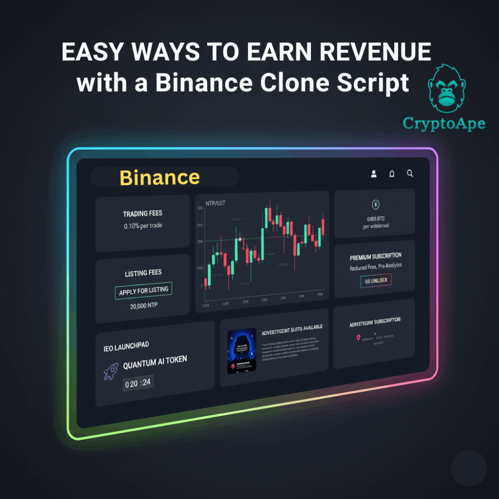 Easy Ways to Earn Revenue with a Binance Clone Script