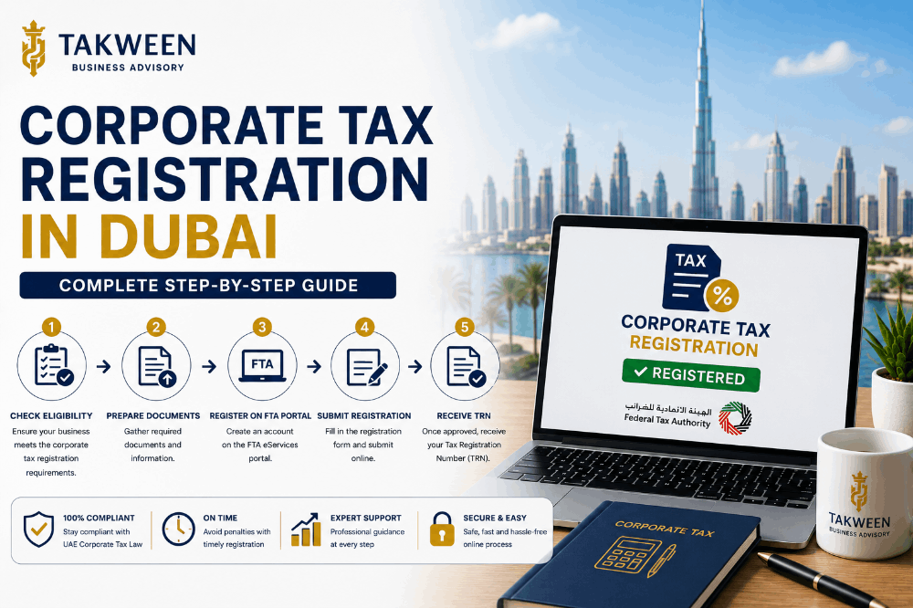 Corporate Tax Registration in Dubai: Complete Step-by-Step Guide
