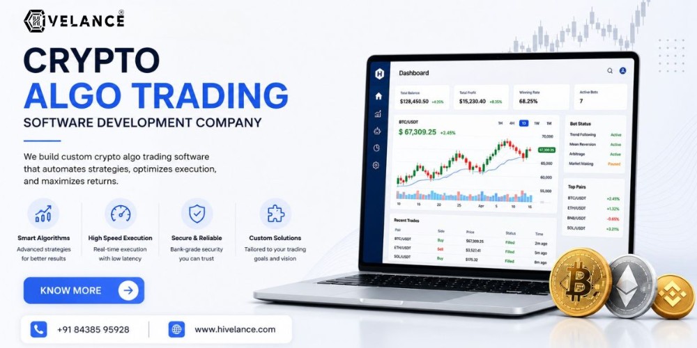 Crypto Algo Trading Software Development Company Driving the Future of Automated Trading