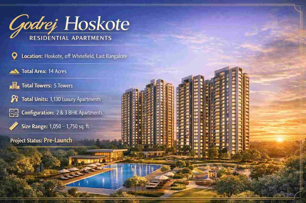 Godrej Properties Hoskote Bangalore Pre Launch Project Insights