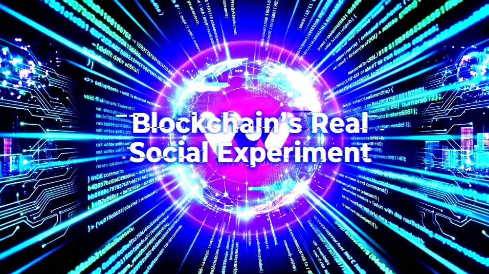 Blockchain's Real Social Experiment