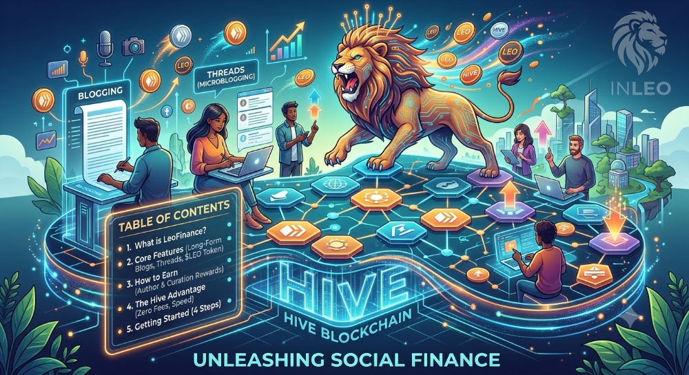 ​🚀 LeoFinance (InLeo): The Future of Social Finance on Hive