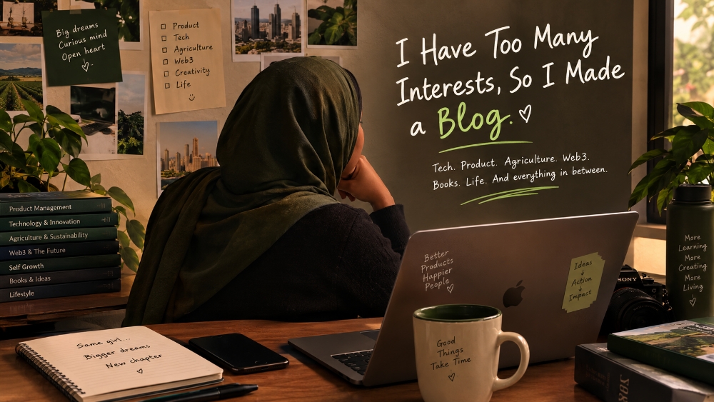 I  Have Too Many Interests, So I Made a Blog.