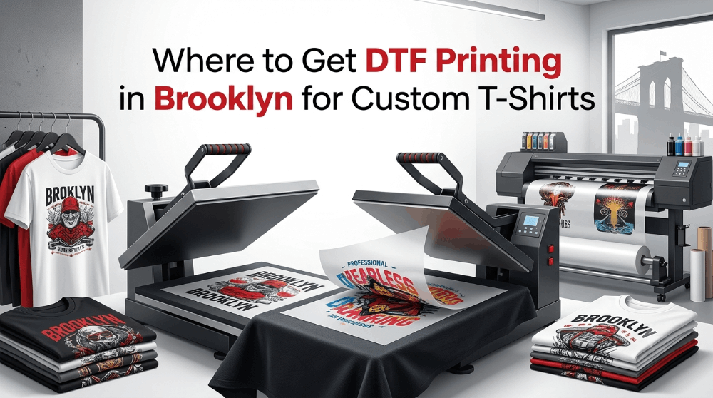Where to Get DTF Printing in Brooklyn for Custom T-Shirts