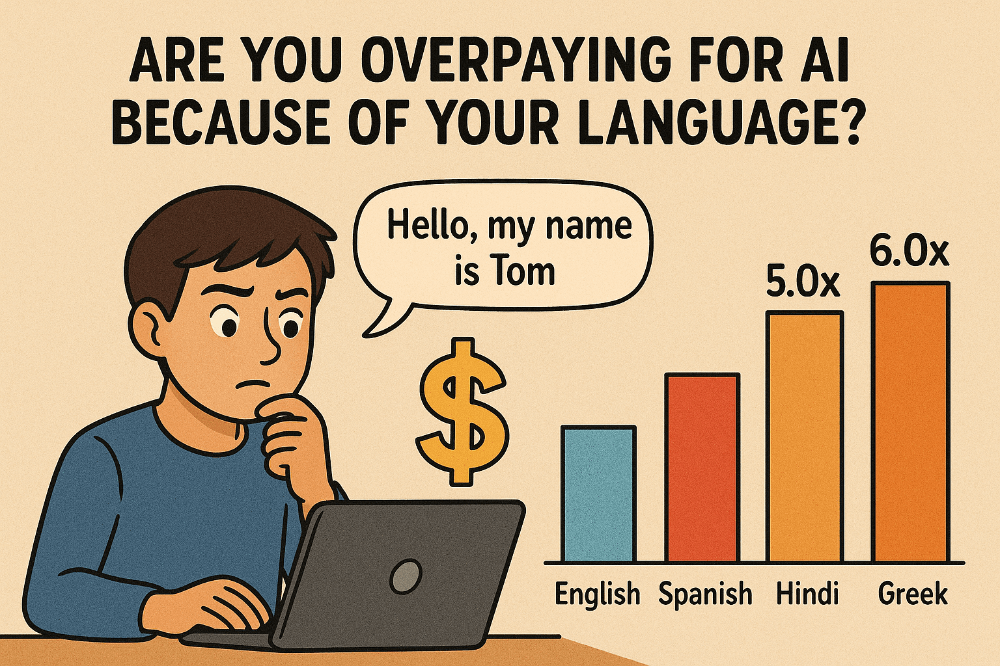 How Your LLM Costs 5X More If You Don't Speak English