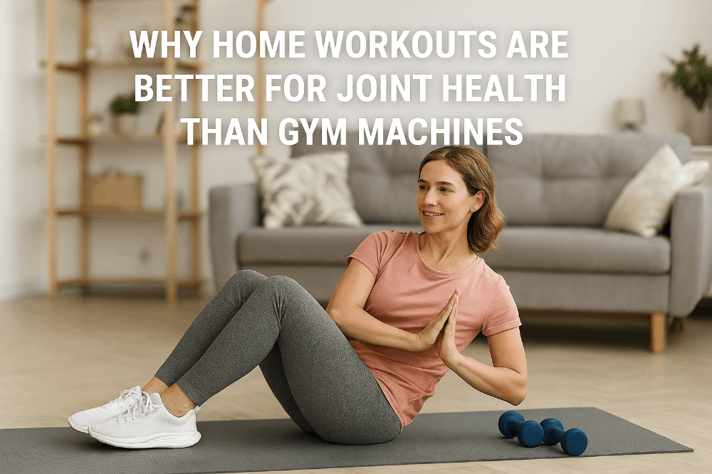 Why Home Workouts Are Better for Joint Health Than Gym Machines