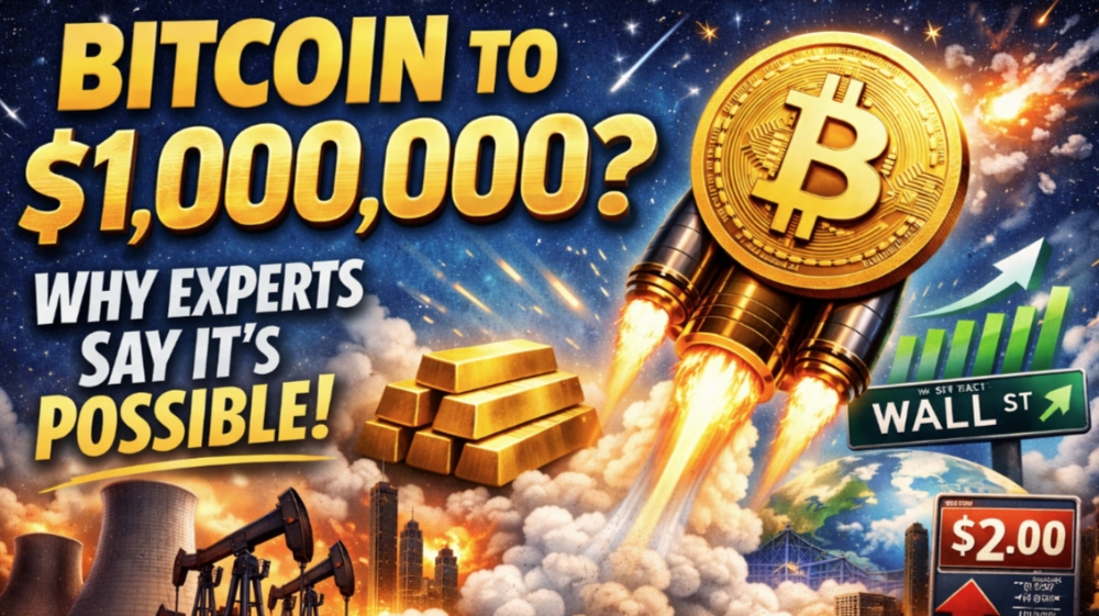 Bitcoin to $1,000,000? The Explosive Thesis That’s Turning Heads on Wall Street