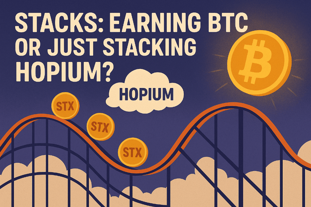 Stacks, earning Bitcoin or just hopium
