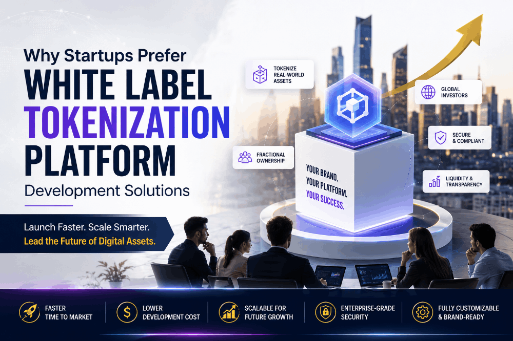 Why Startups Prefer White Label Tokenization Platform Development Solutions