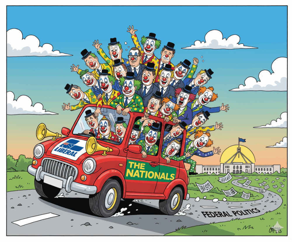 MAGA in clown clothing