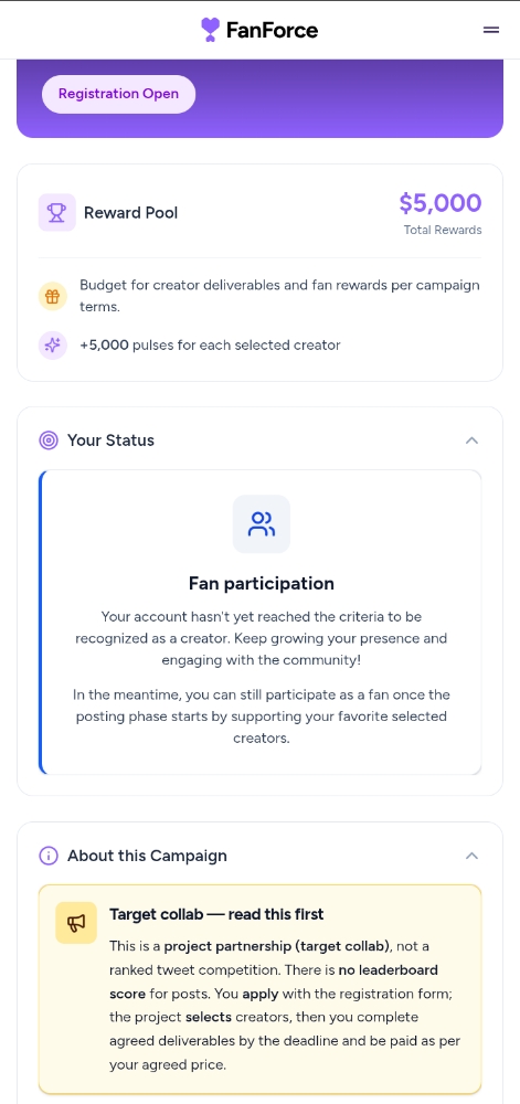 Fanforce Sponsored Campaign for KiraPay – $5k USDC Budget Opportunity, How to Join & My Honest Exp.