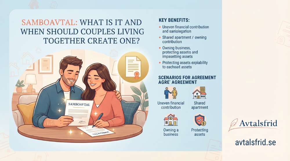 Samboavtal: What Is It and When Should Couples Living Together Create One?