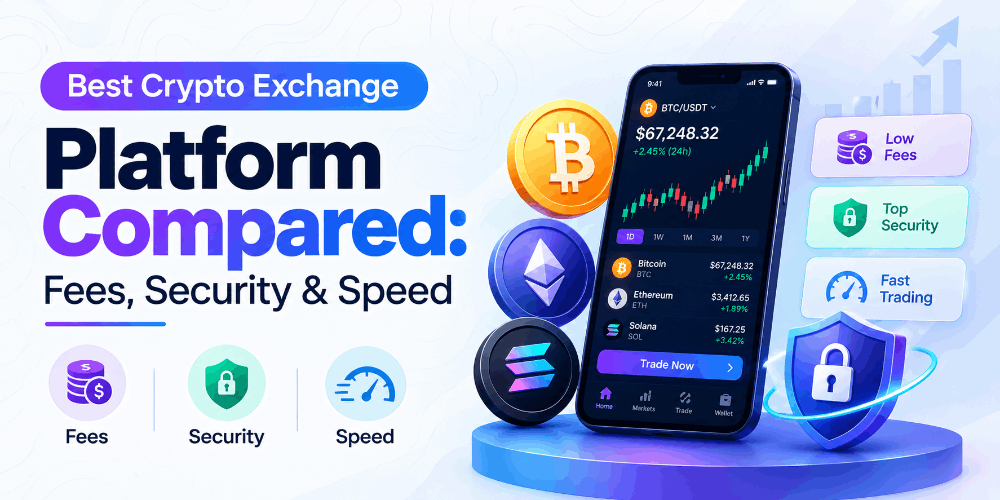 Best Crypto Exchange Platform Compared: Fees, Security & Speed