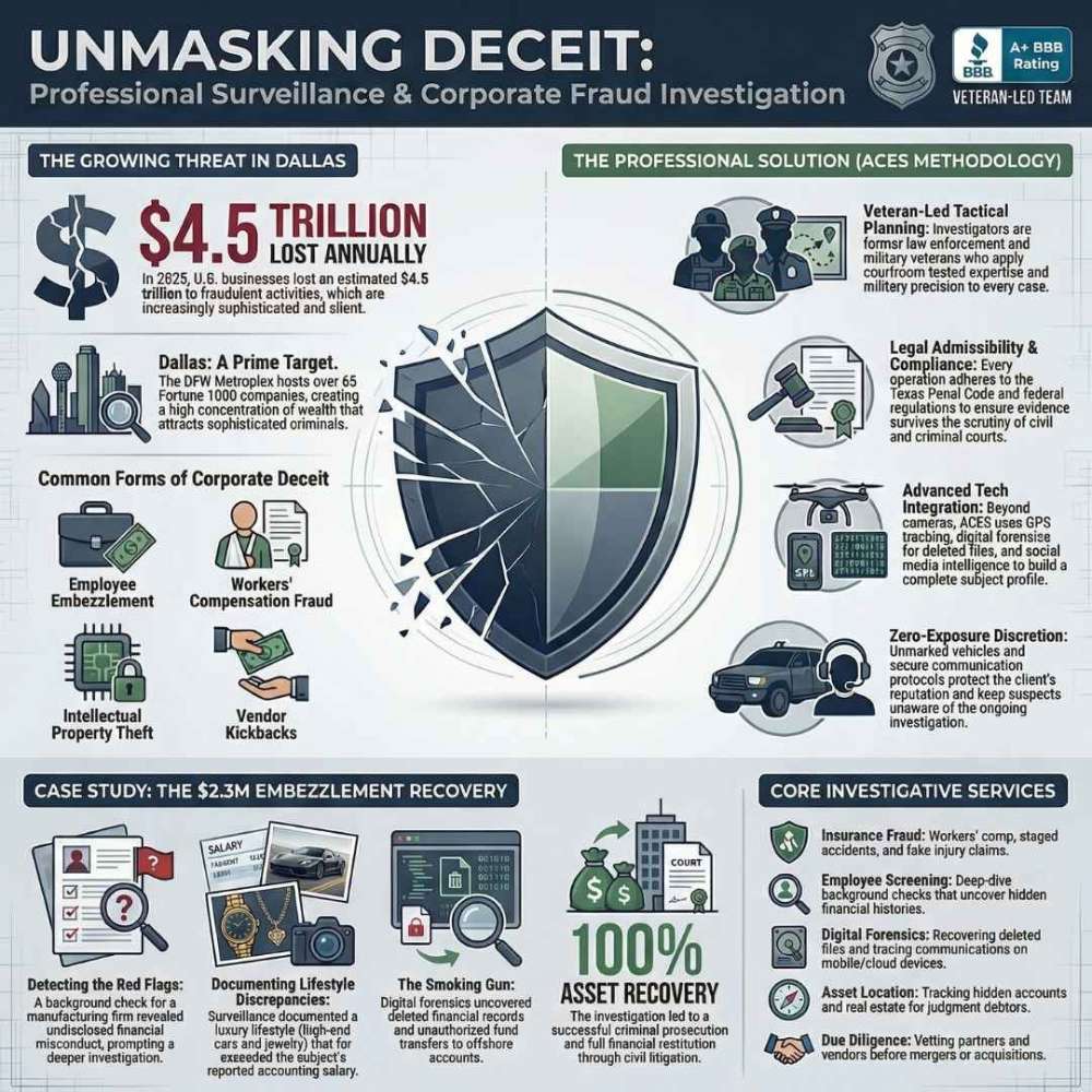 Inside Dallas Most Trusted Private Investigation Agency How ACES Delivers Truth When It Matters Most
