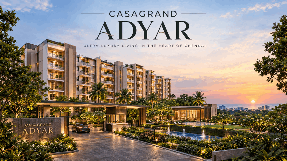 Casagrand Adyar: 98 Luxury Apartments in Adyar, Chennai
