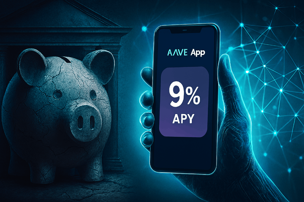💰 Aave Launches Retail Savings App Offering Up To 9% APY