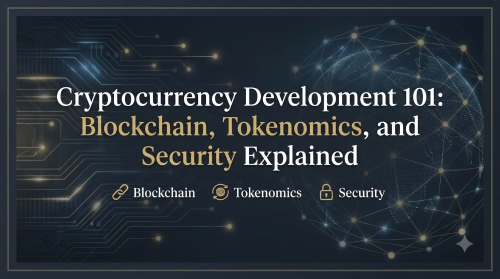 Cryptocurrency Development 101: Blockchain, Tokenomics, and Security Explained