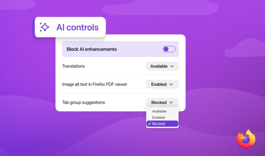 Firefox Will Feature an AI Kill-Switch