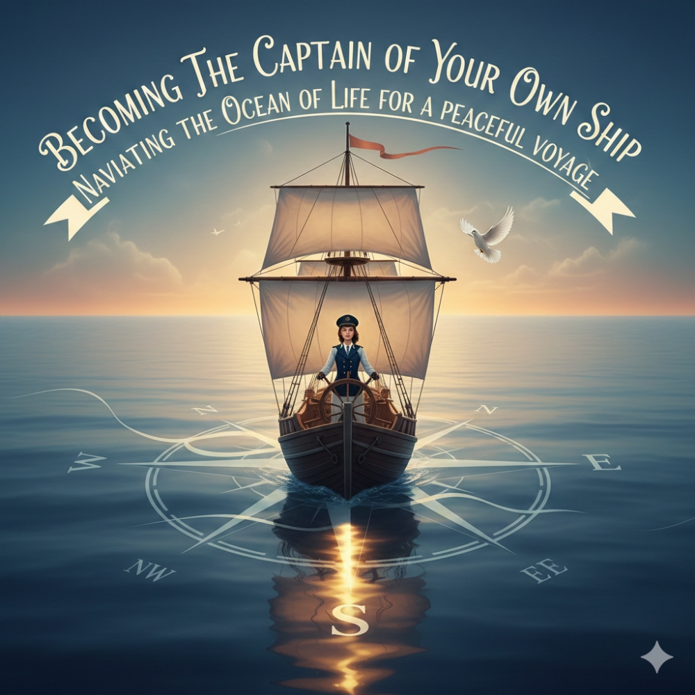 Becoming the Captain of Your Own Ship: Navigating the Ocean of Life for a Peaceful Voyage
