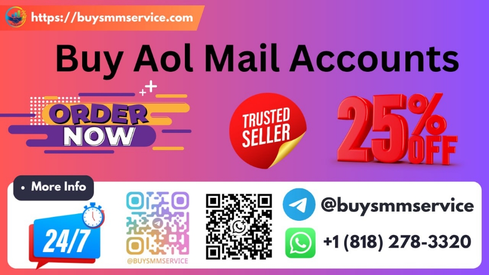 USA Top #0.1 Marketplace For Buy AOL Mail Accounts (PVA & Bulk)