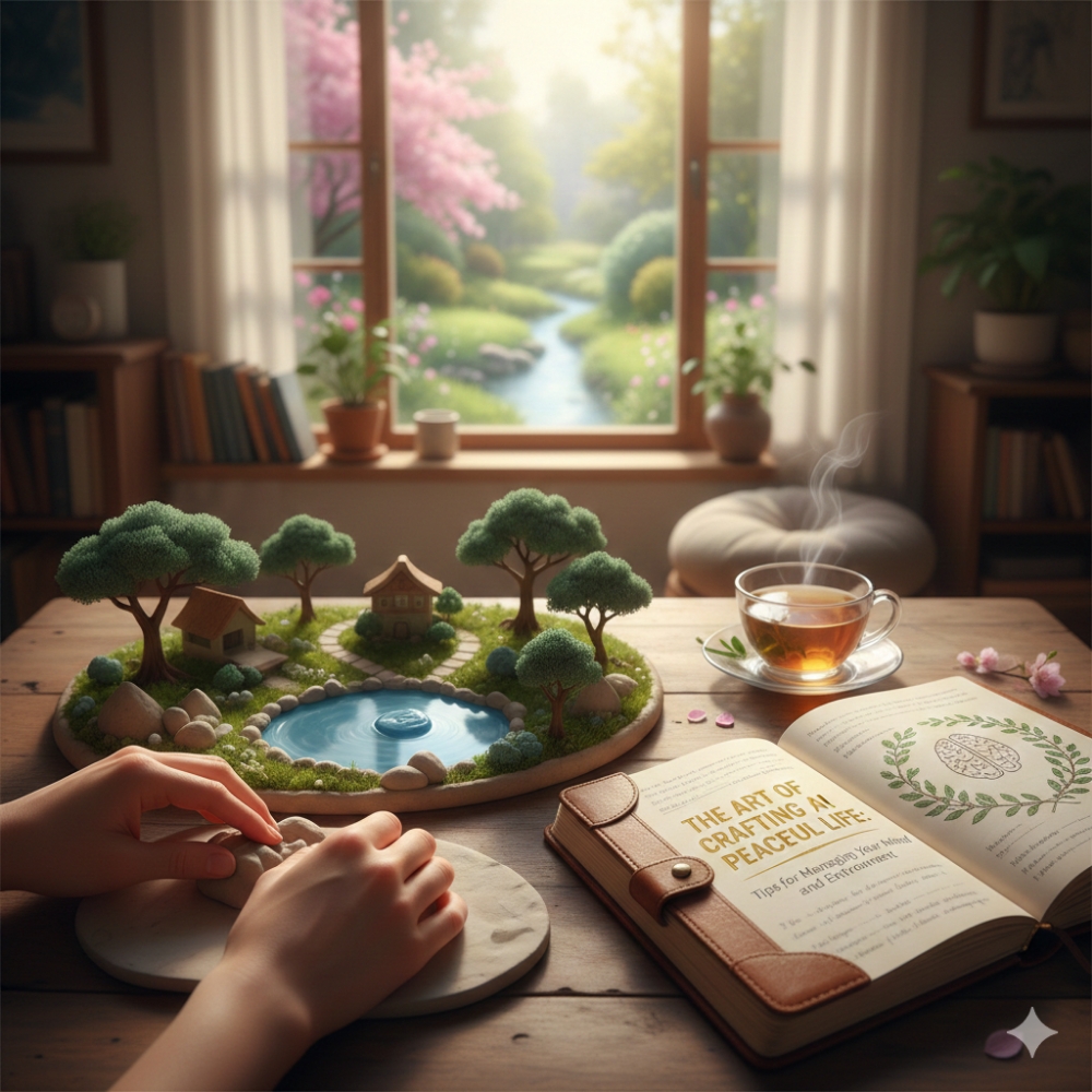 THE ART OF CRAFTING A PEACEFUL LIFE: Tips for Managing Your Mind and Environment