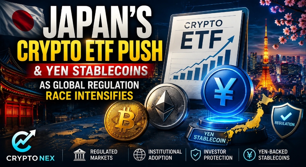 Japan’s Crypto ETF Push Signals a New Phase in Global Digital Asset Competition