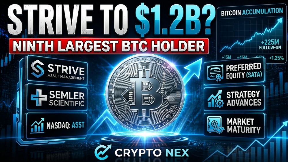 Strive’s Corporate Treasury Play Is Bigger Than One Bitcoin Buy — and the MicroStrategy Playbook Is