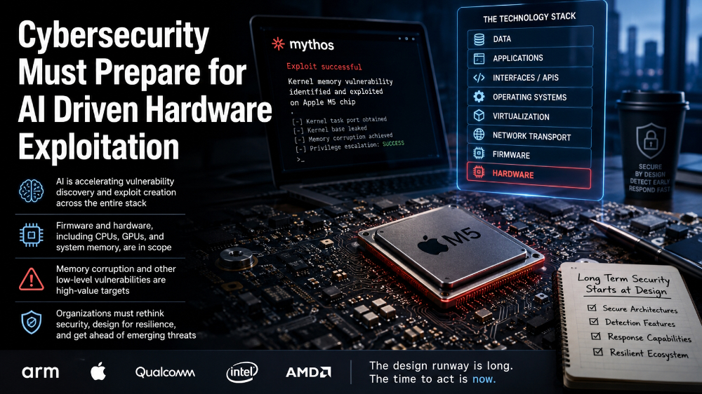 Cybersecurity Must Prepare for AI Driven Hardware Exploitation