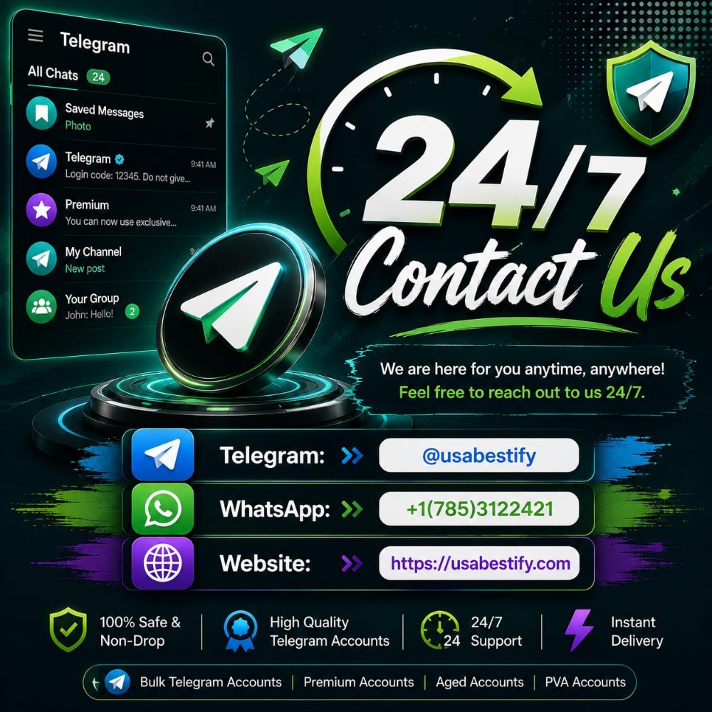 B-uy Telegram Accounts – Premium Quality Accounts