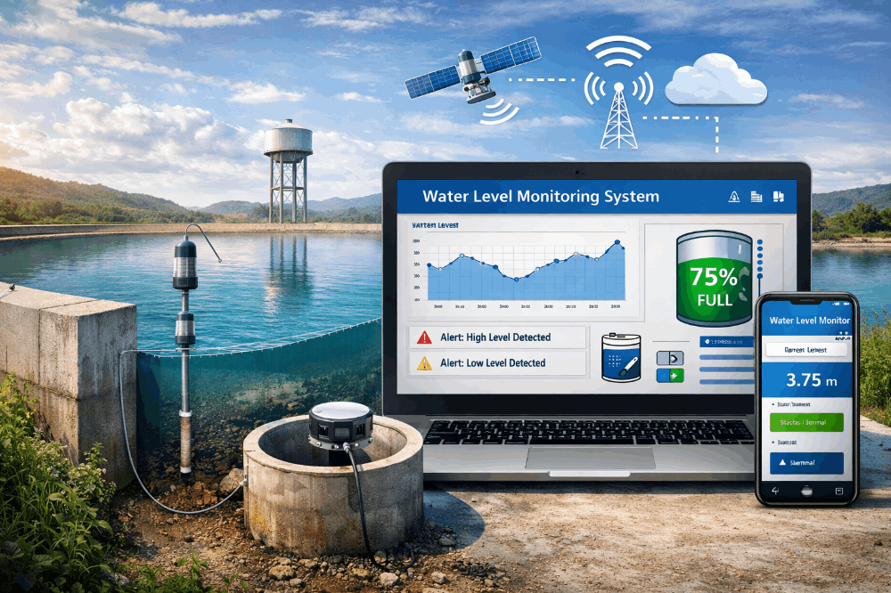 How a Water Level Monitoring System Improves Water Management