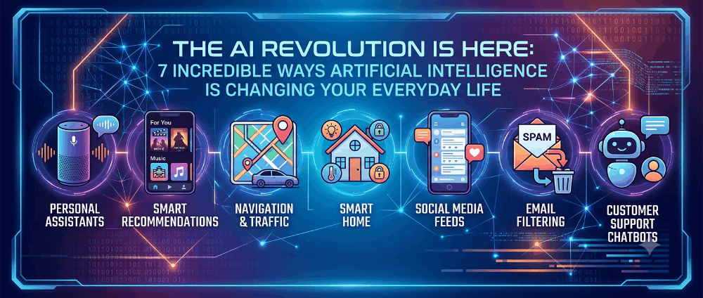 The AI Revolution Is Here: 7 Ways Artificial Intelligence Is Changing Your Life Every Single Day