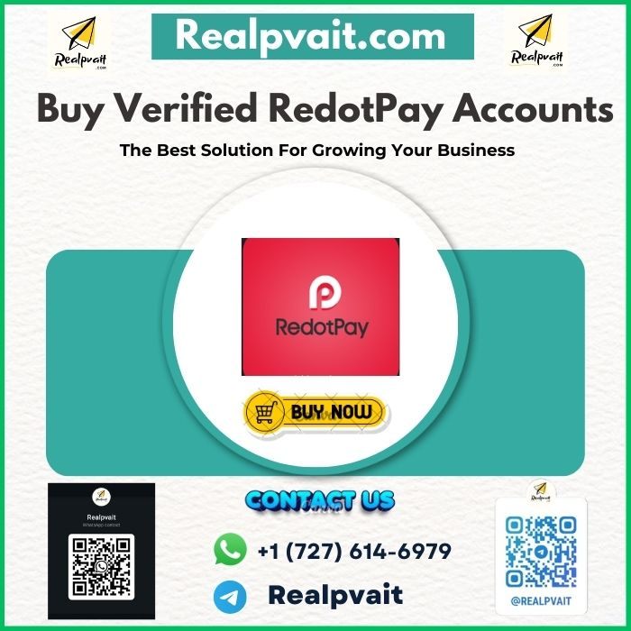 Top 338 Best Site To Buy Verified RedotPay Accounts