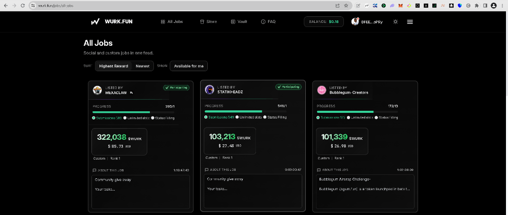 Wurk.fun: The Big Shift in Micro-Task Platforms