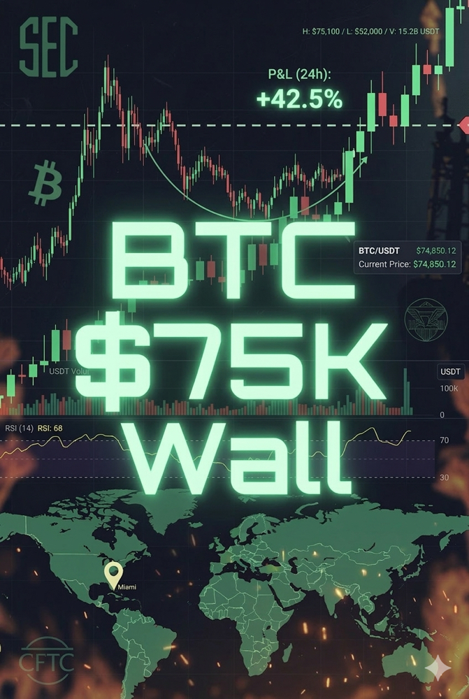 Bitcoin’s $75K Wall