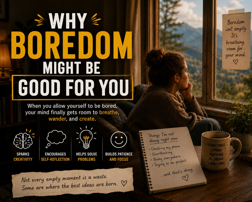 Why Boredom Might Be Good for You