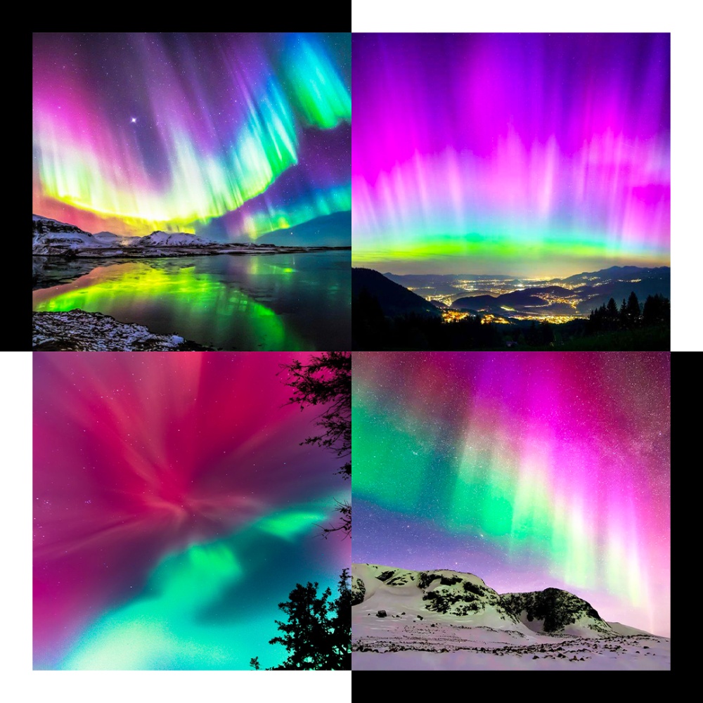 🌌 The Northern Lights: A Symphony of Color in the Sky
