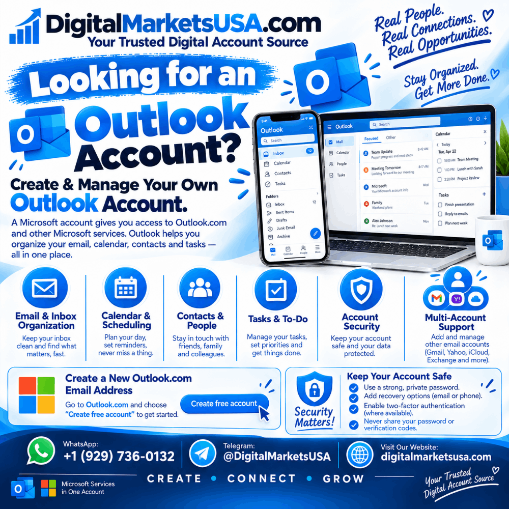 The Top 11 Websites For Purchasing Outlook  Accounts In USA
