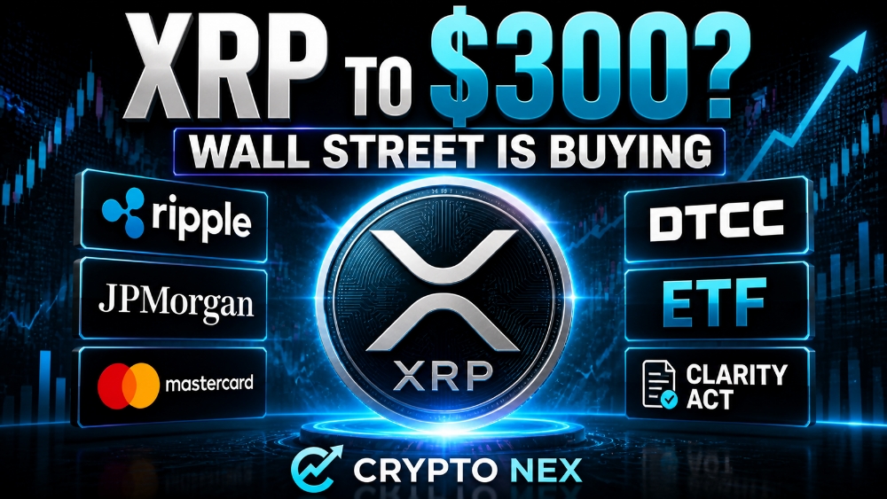 How XRP Could Reach $300: Wall Street Is Quietly Positioning Before Clarity