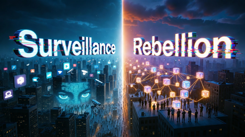 How Big Tech Built an Empire of Surveillance, and Blockchain's Bold Rebellion