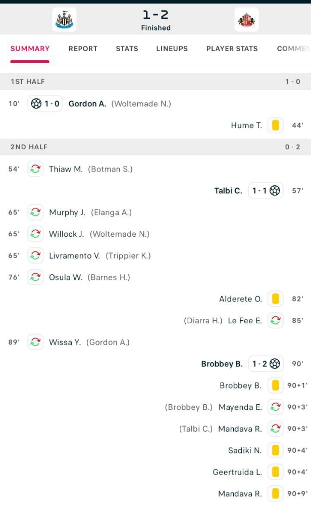 Premier league booking probability