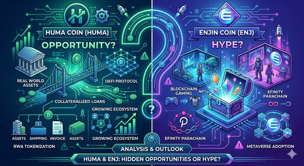 Huma Coin & ENJ – Hidden Opportunities or Just Hype?