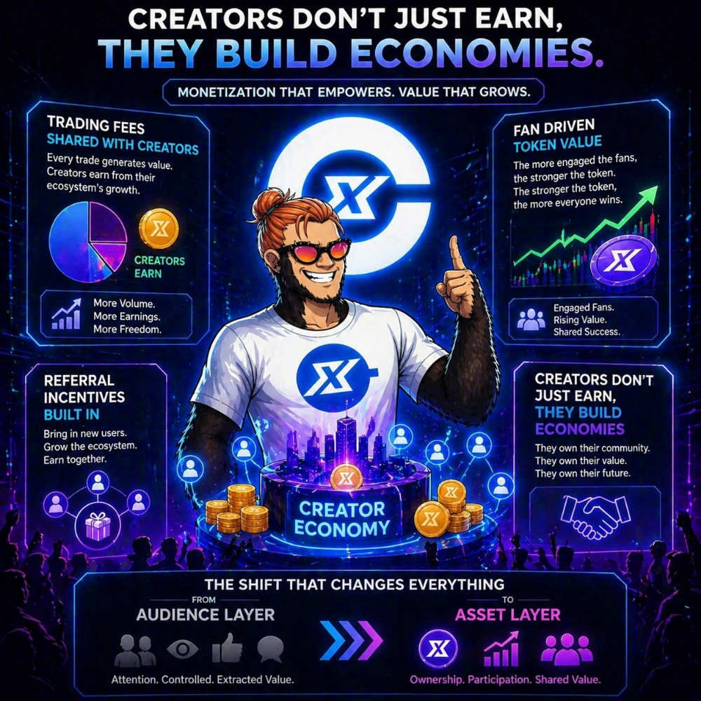 Creatorx ecosystem