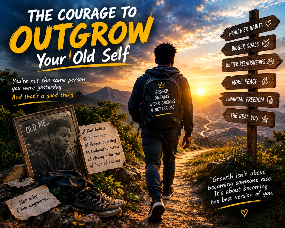 The Courage to Outgrow Your Old Self