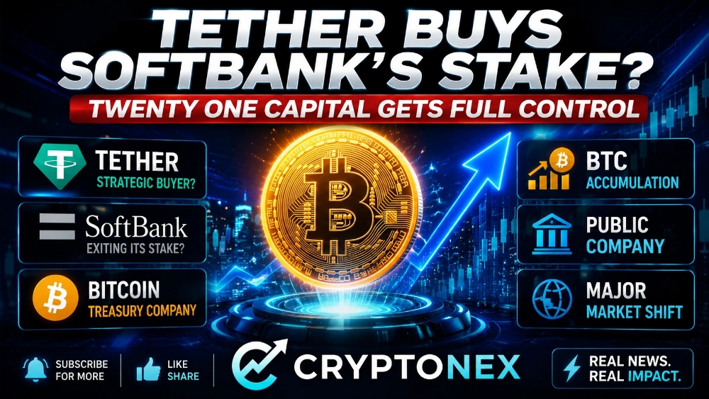 Tether Tightens Control Over Twenty One Capital’s Bitcoin Strategy