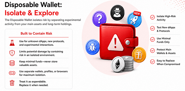 Why Every Crypto User Should Have a Disposable Wallet