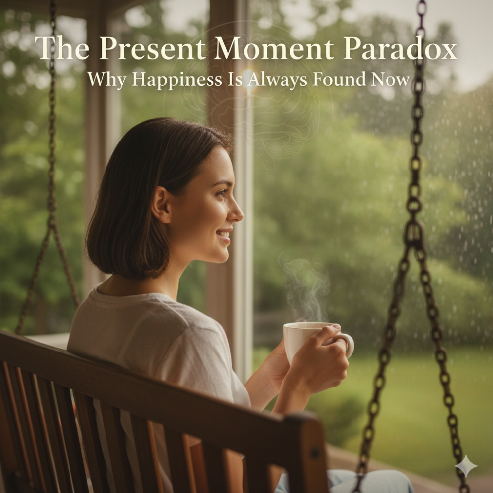 The Present Moment Paradox: Why Happiness Is Always Found Now